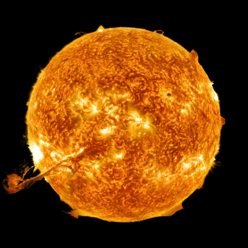 The Sun representing planetary combustion in Vedic astrology